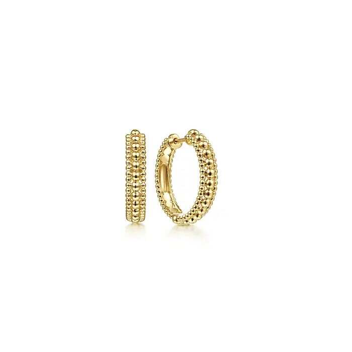 Finefey 925 Sterling Silver 14K gold Plating Trendy Hoop Earrings Huggies