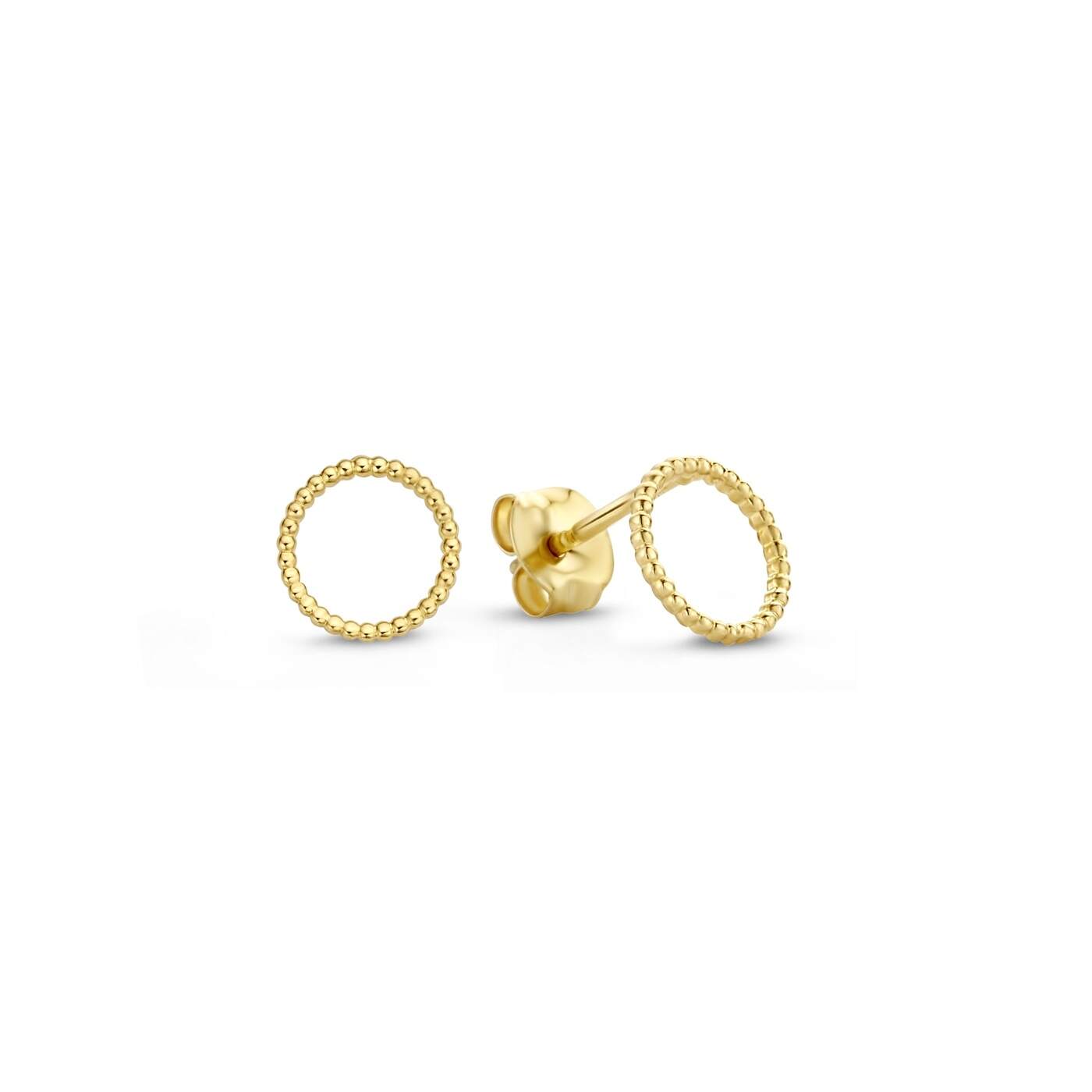 Bestseller Factory Direct Circle Bestseller Earrings 14K Gold Plating Studs