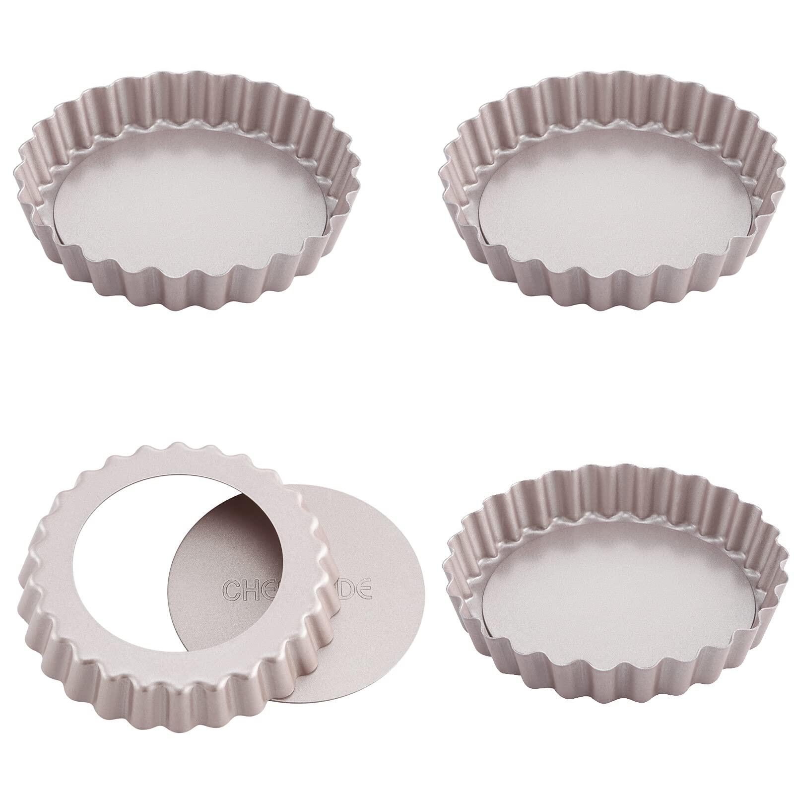 6 Round Cake Pan Set 4Pcs - CHEFMADE official store