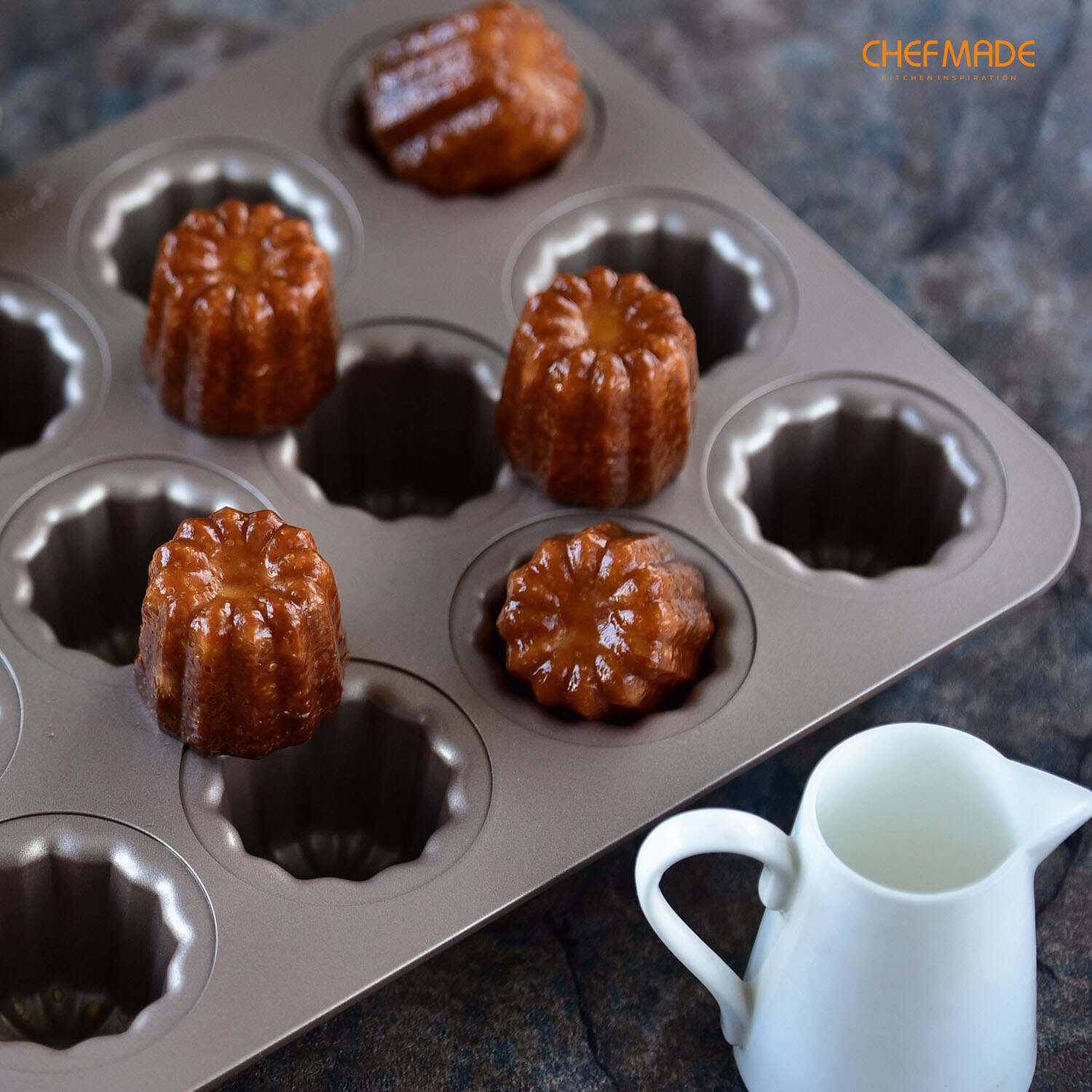 chefmade canele mold, chefmade canele pan