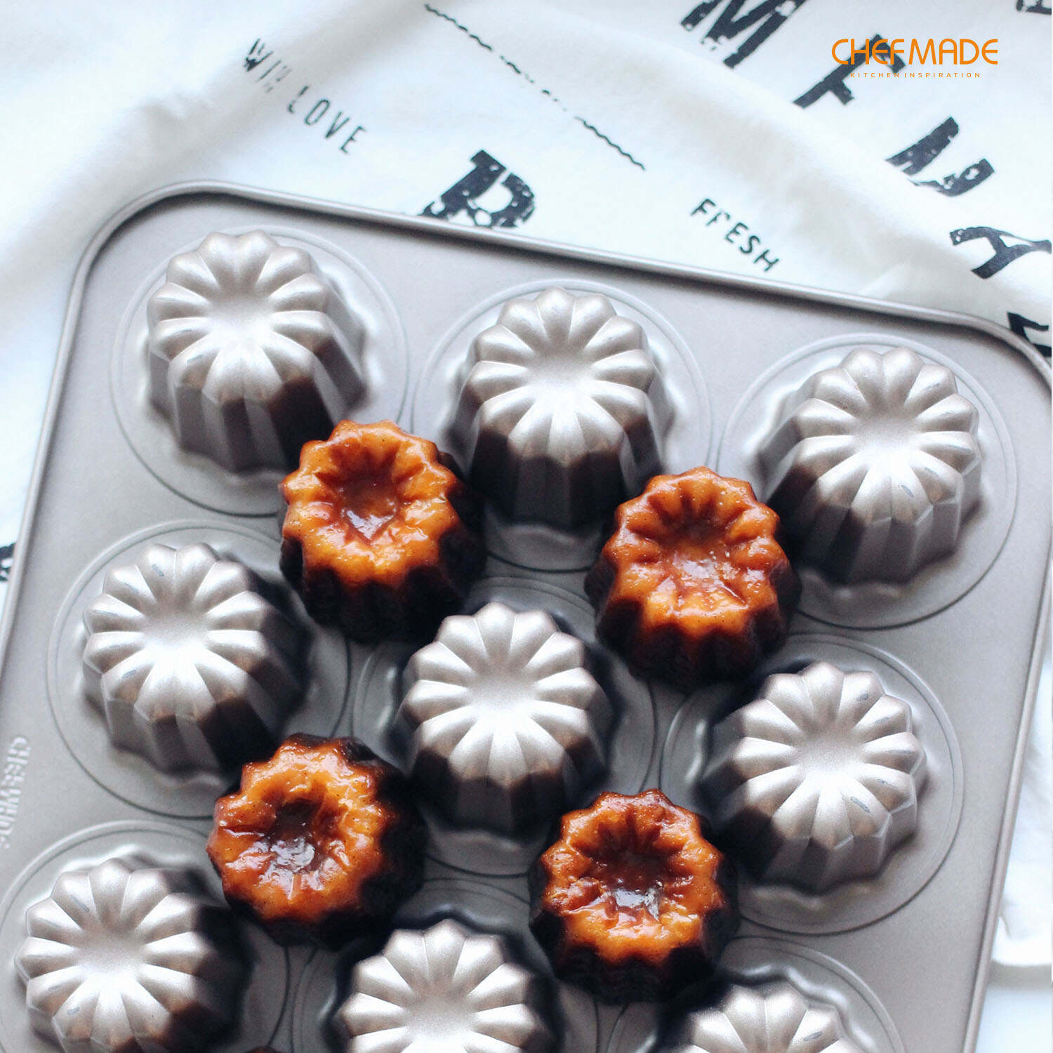 chefmade canele mold, chefmade canele pan