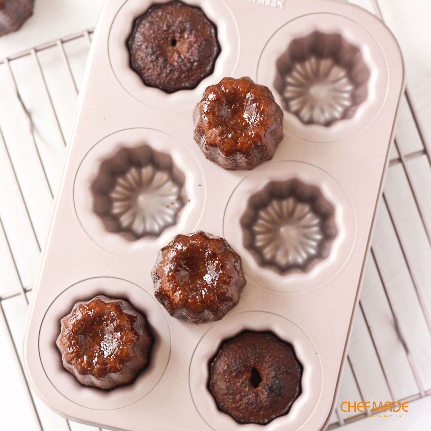 french canele mold, cannele pan