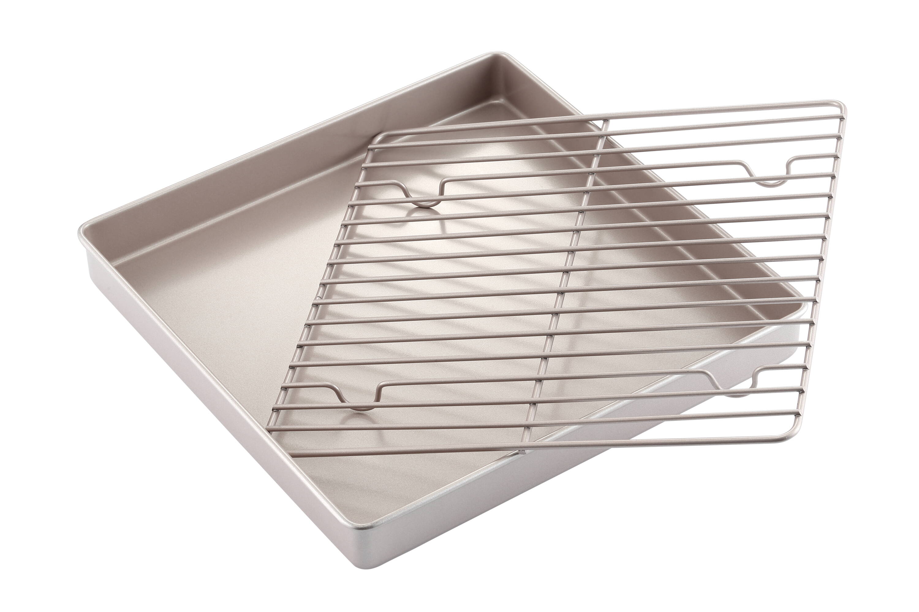 large square roasting pan, large shallow roasting pan