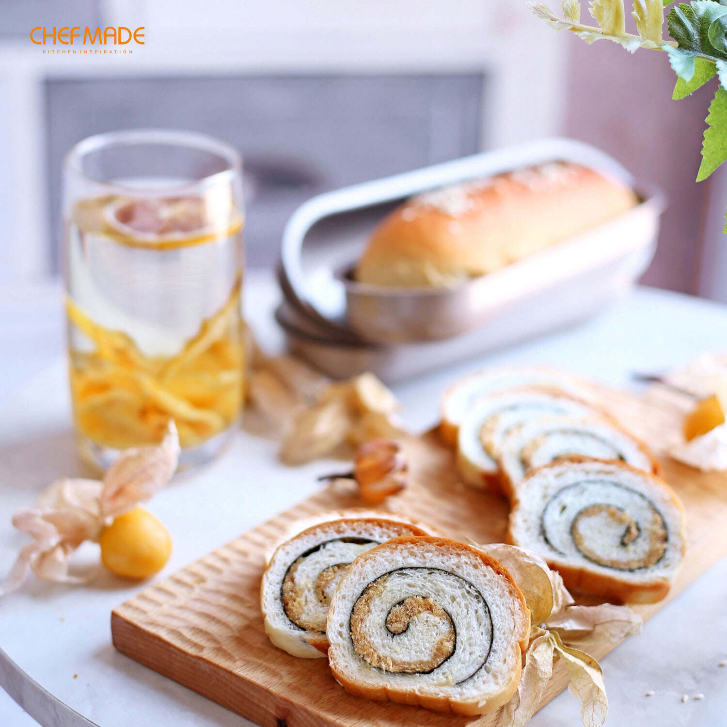 mini loaf pan set, 4 mini loaf baking pan