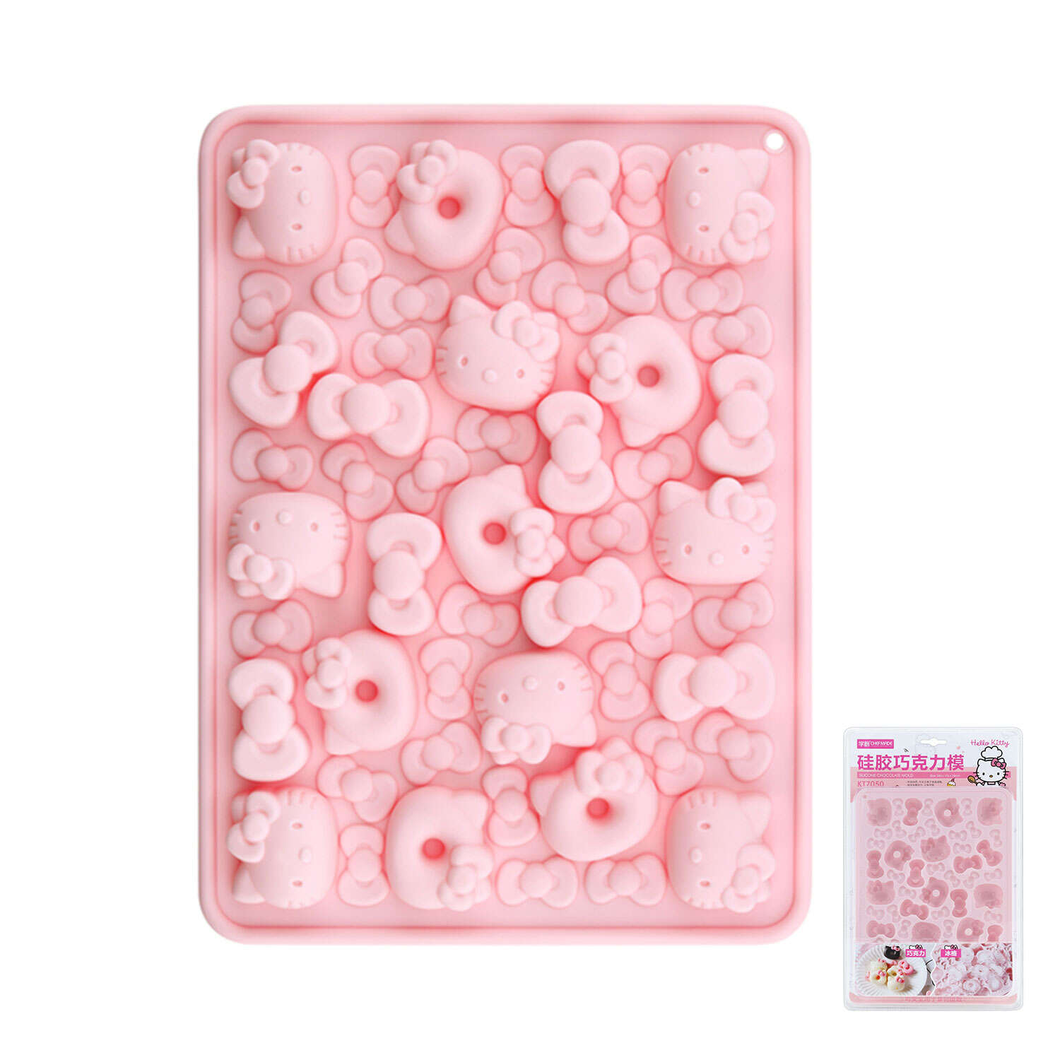 HELLO KITTY ICE LATTICE CANDY MOLD