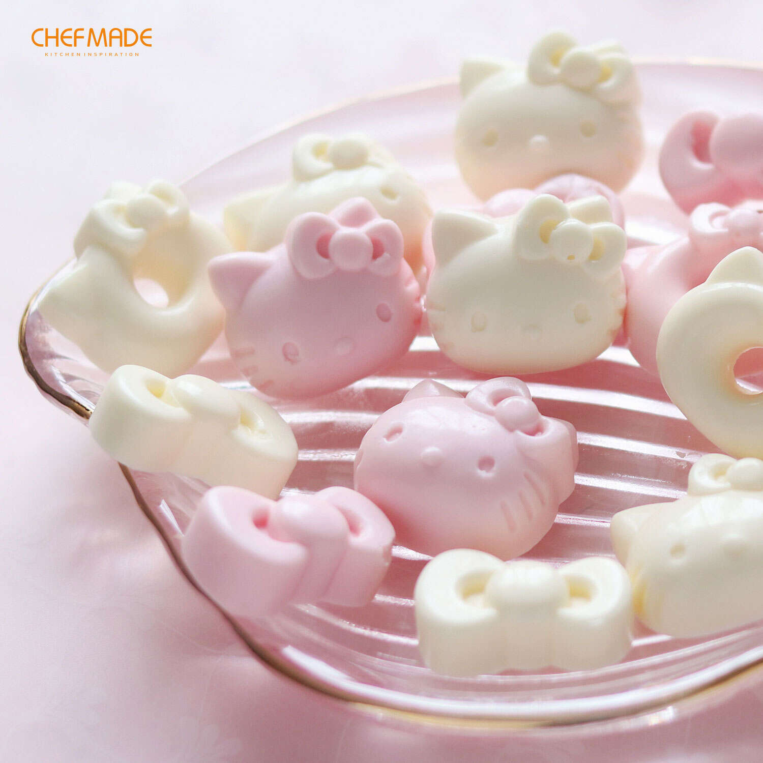 hello kitty flexible ice cube tray