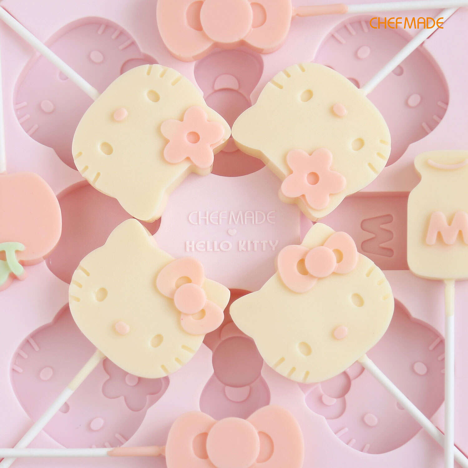 hello kitty chocolate lollipop mold, hello kitty chocolate lollipop molds, hello kitty chocolate mold lollipops