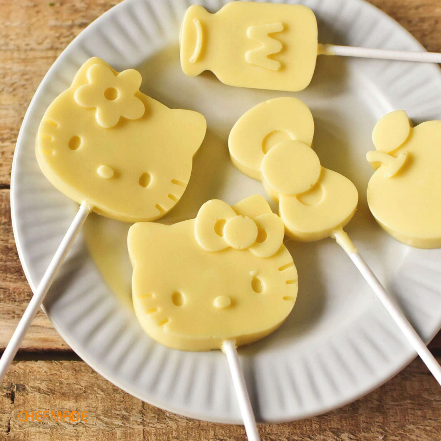 hello kitty chocolate lollipop mold, hello kitty chocolate lollipop molds, hello kitty chocolate mold lollipops