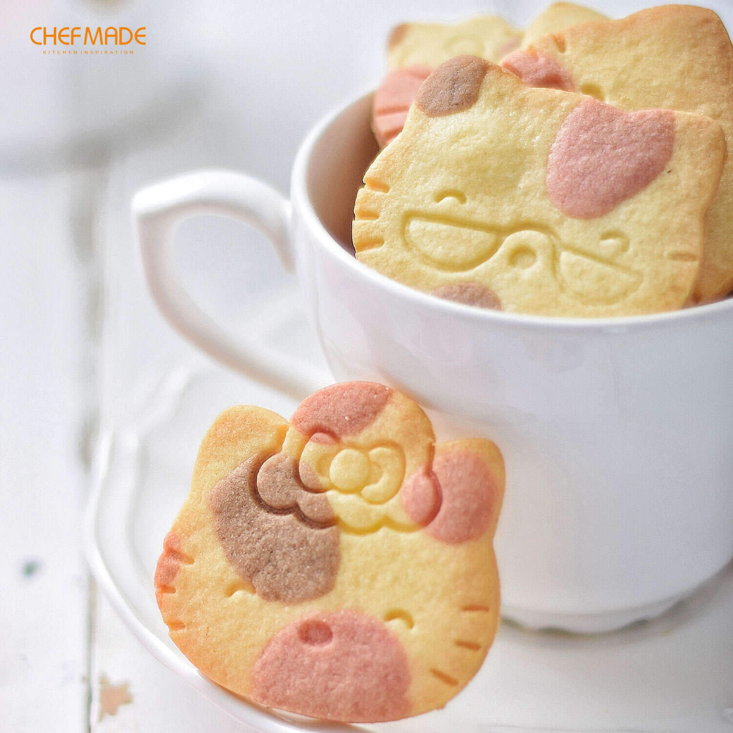 hello kitty cookie cutter mold with stamps