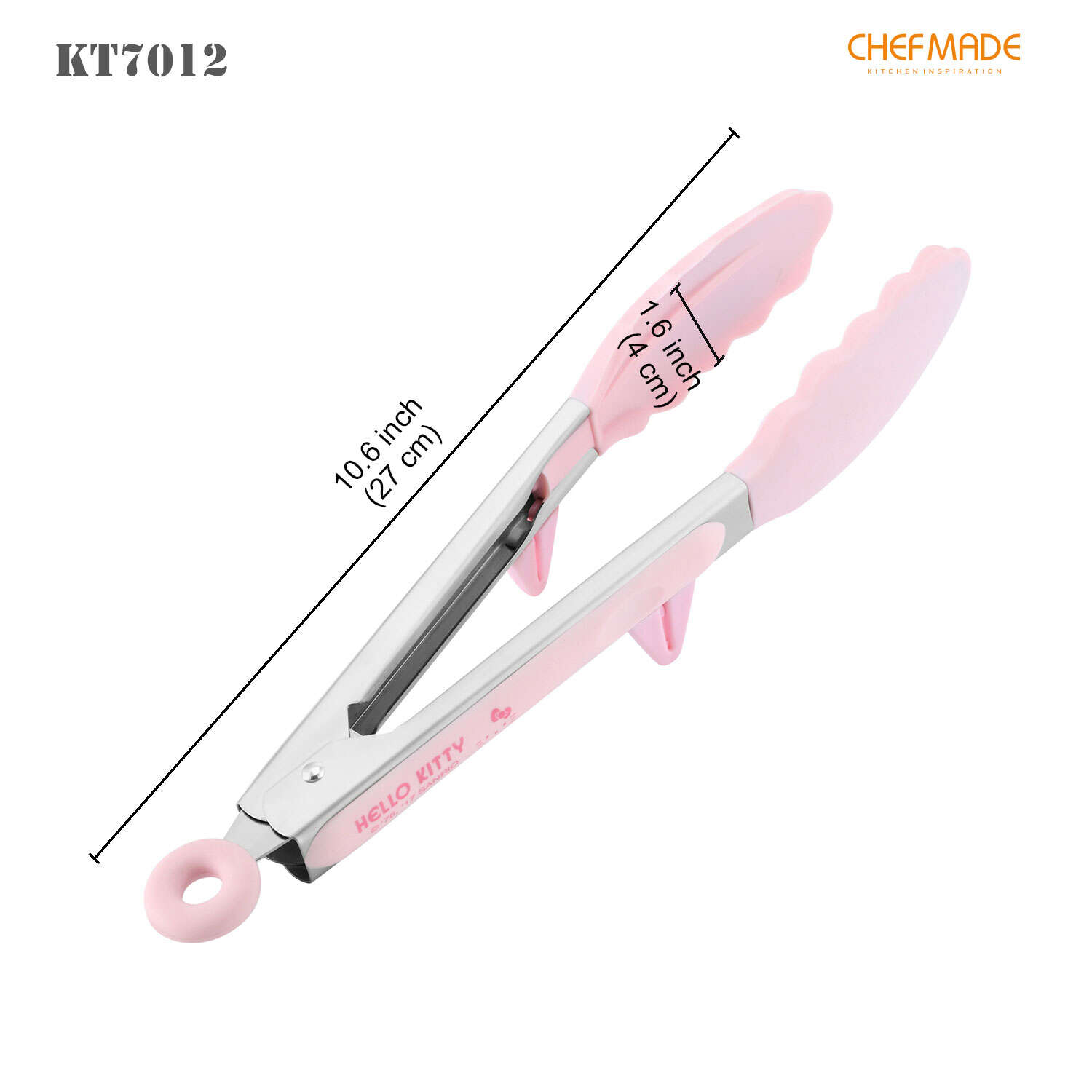 silicone food tongs, hello kitty tongs