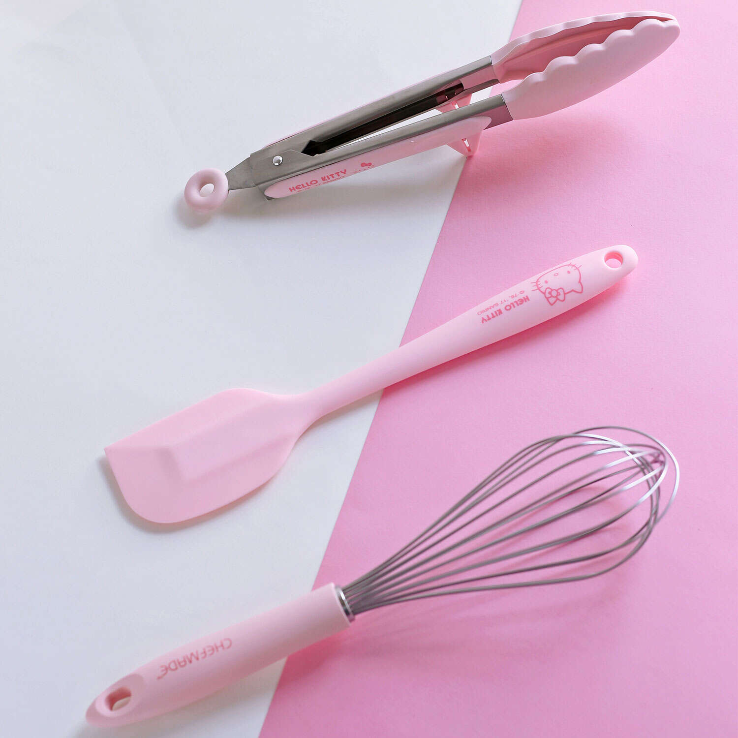 silicone food tongs, hello kitty tongs
