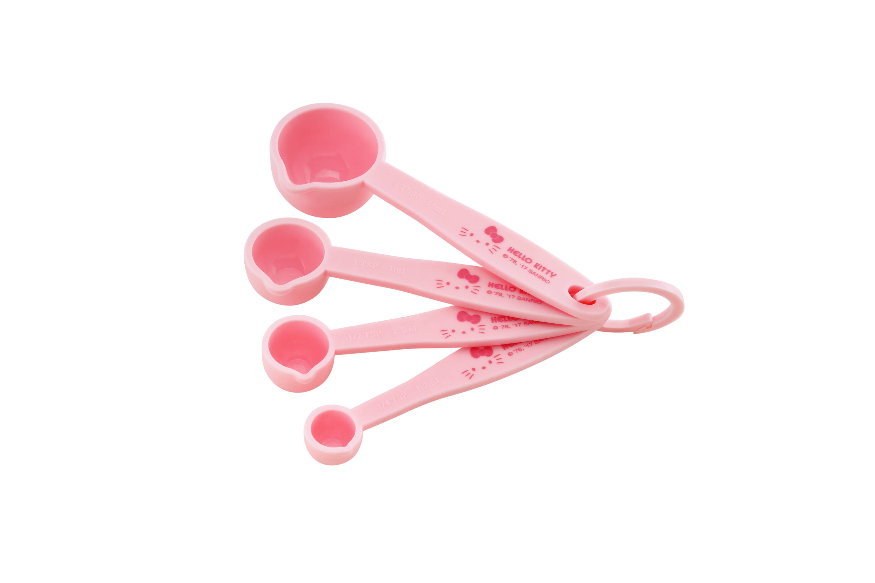 plastic measuring spoon set, kitchen measuring spoon set