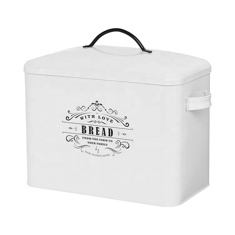 modern decorative bread storage box,modern simple style bread container,desktop storage bread box,white bread storage box,kitchen bread storage box