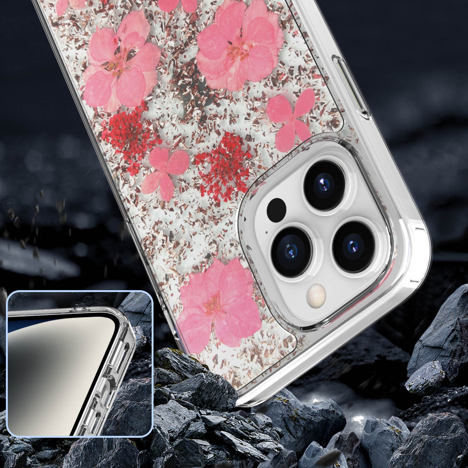 Custom Made Phone Accessories Factory,Custom Tpu Print Case For Iphone 13 14 Pro Max,Flower Mobile Phone Protective Case Cover,Iphone 13 14 Pro Max Tpu Case With Flower,Tpu Phone Accessories custom