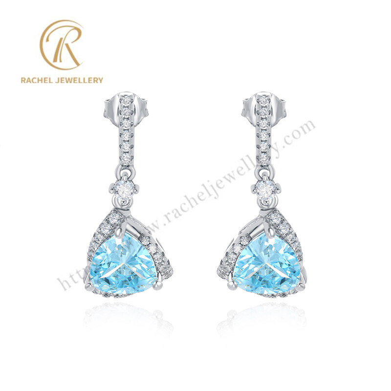 silver aquamarine drop earrings, aquamarine drop earrings silver, aquamarine earrings silver
