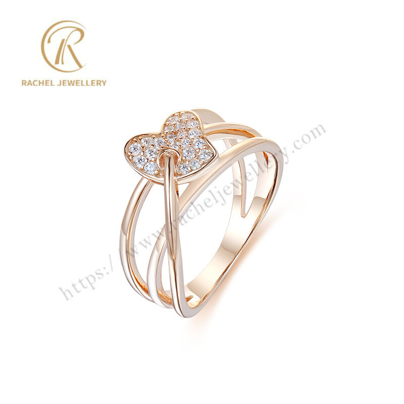Heart Shaped Cubic Zirconia Stone Ring