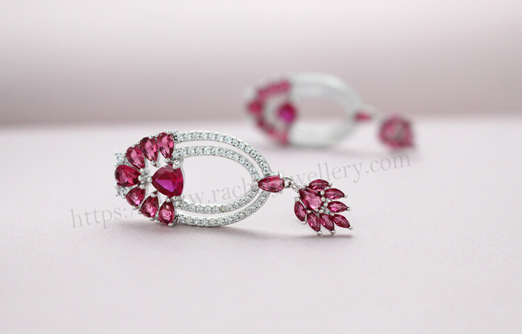 Ruby gemstone earrings suppliers.jpg