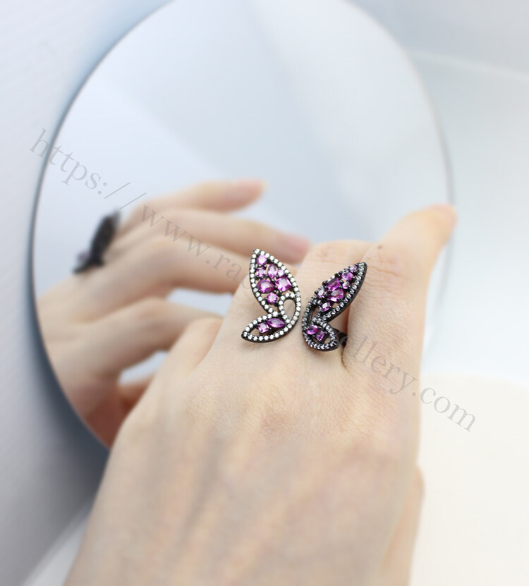 wholesale butterfly open ring.jpg