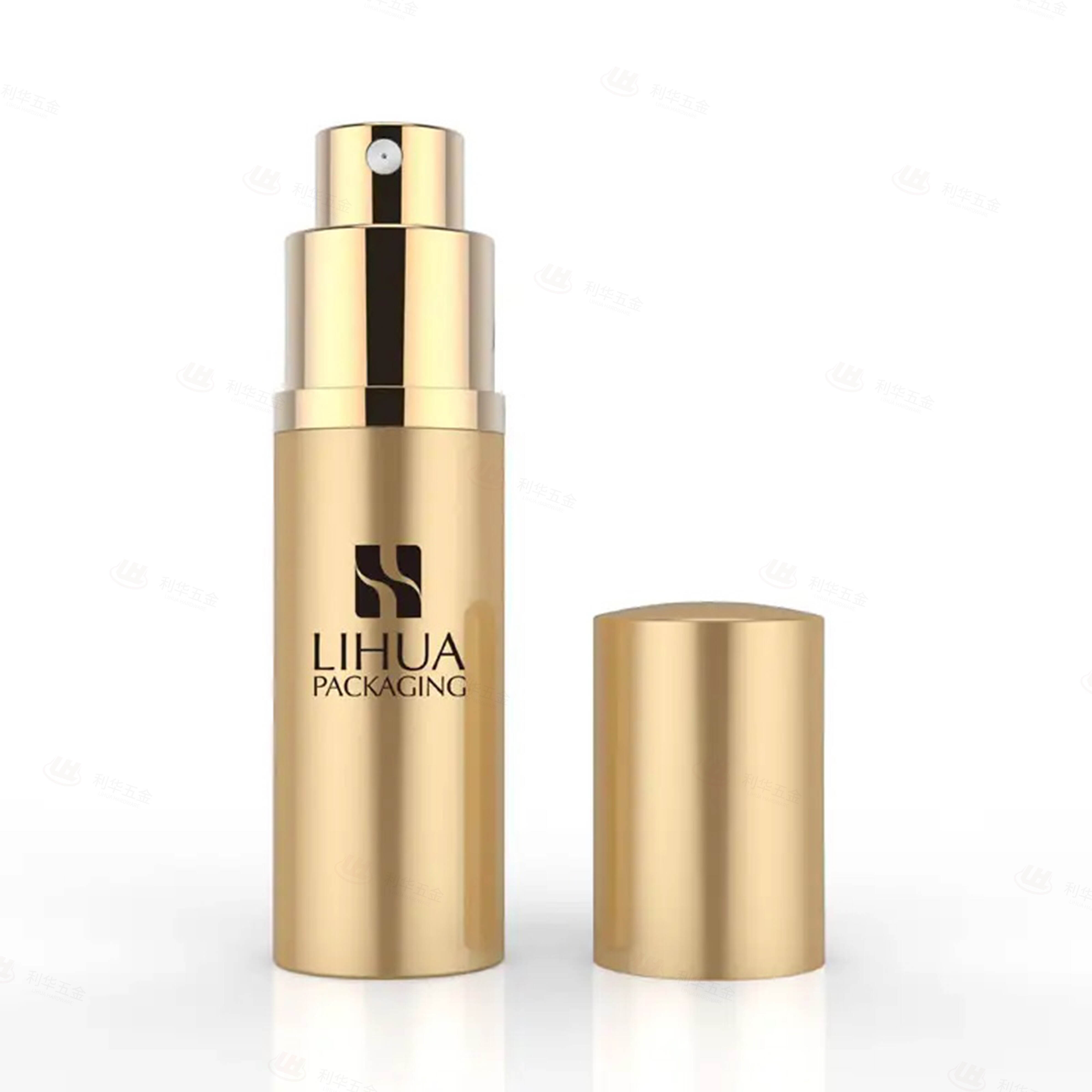 empty glass perfume bottles wholesale Refillable travel pocket mini aluminum glass spray atomizer perfume bottle 10ml | PW-002A