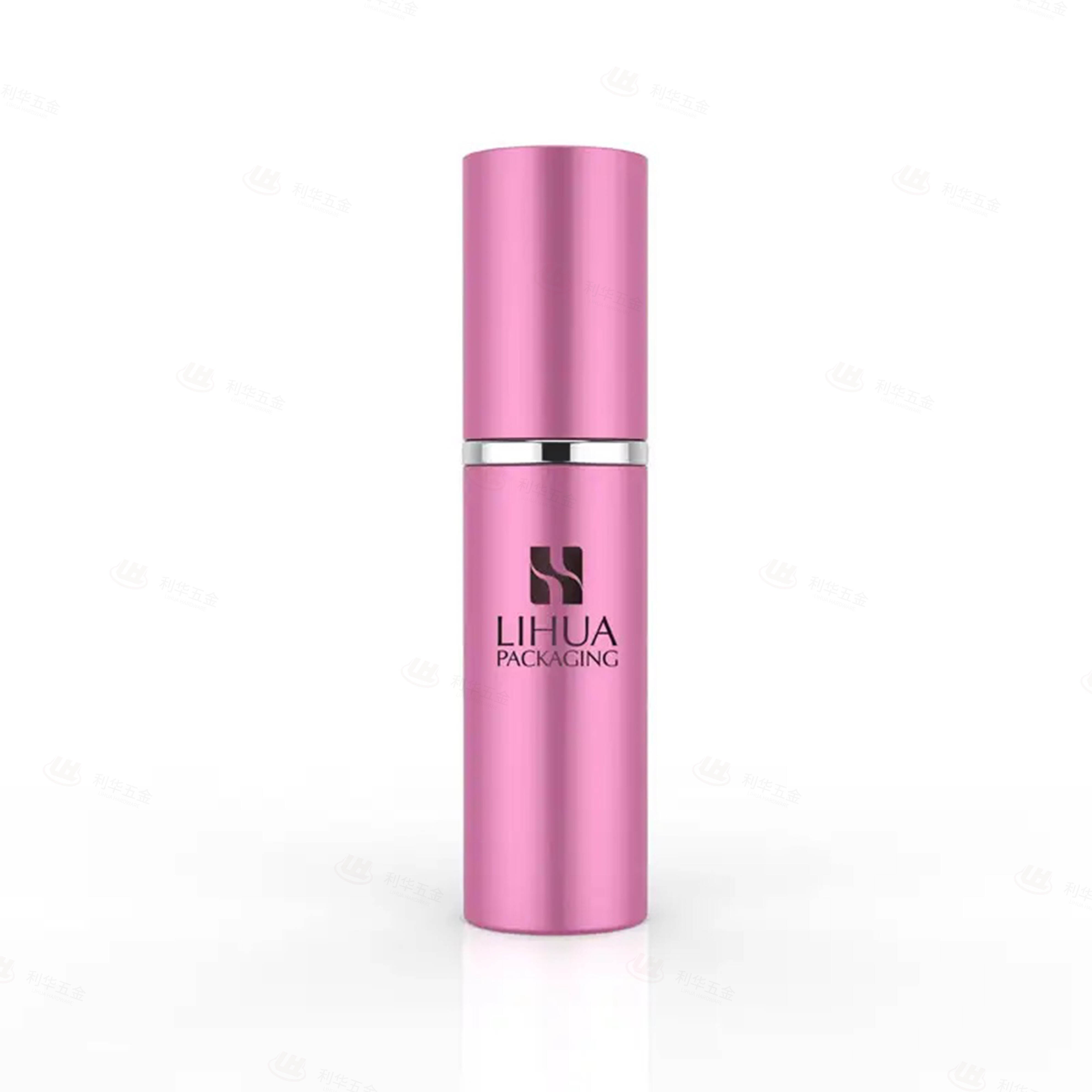 wholesale decorative perfume bottles Refillable travel pocket mini round aluminum oral spray atomizer 7ml | PW-007A