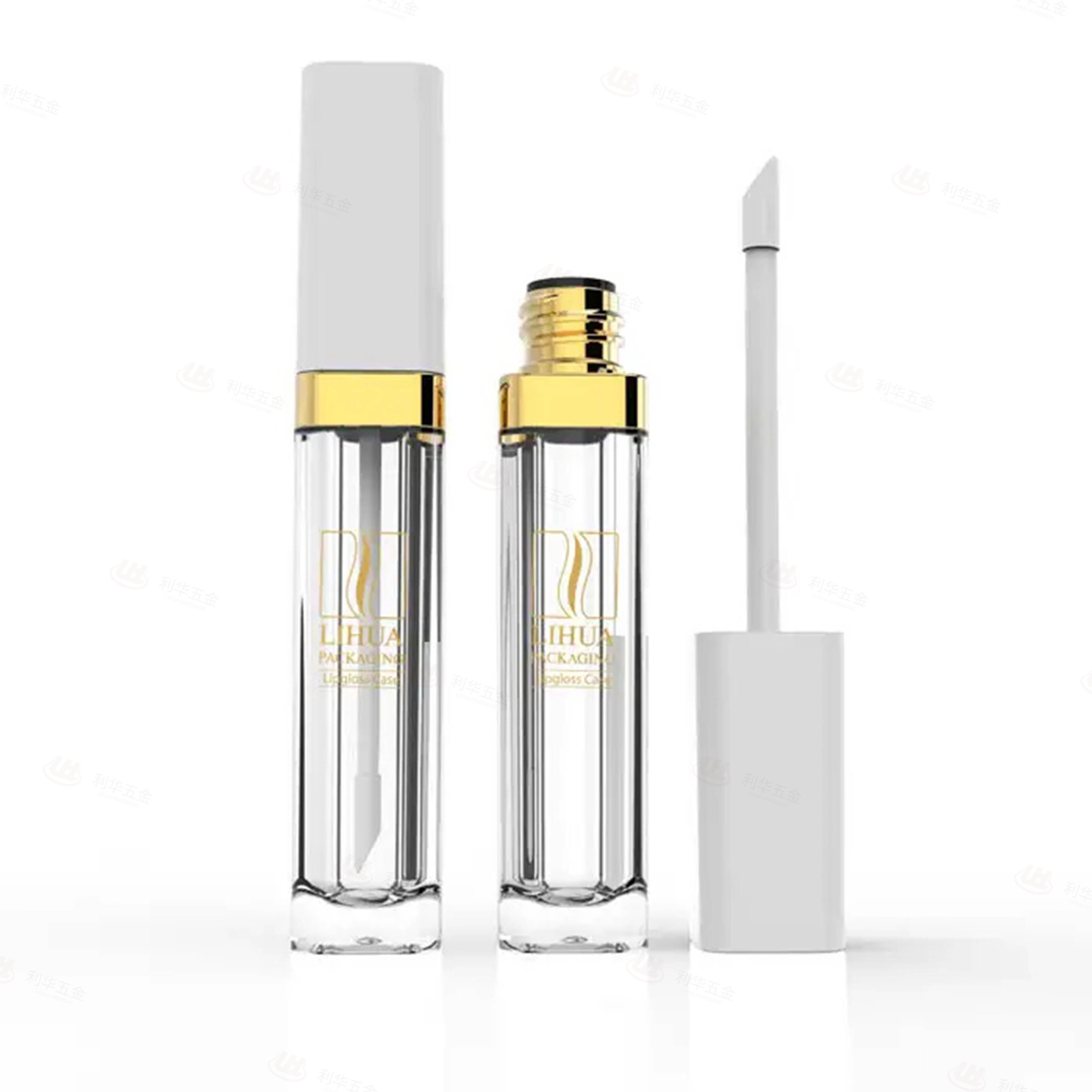 best lip gloss containers Luxury Cosmetics Packaging Lipgloss tube (Square Shape) | LGS-012A