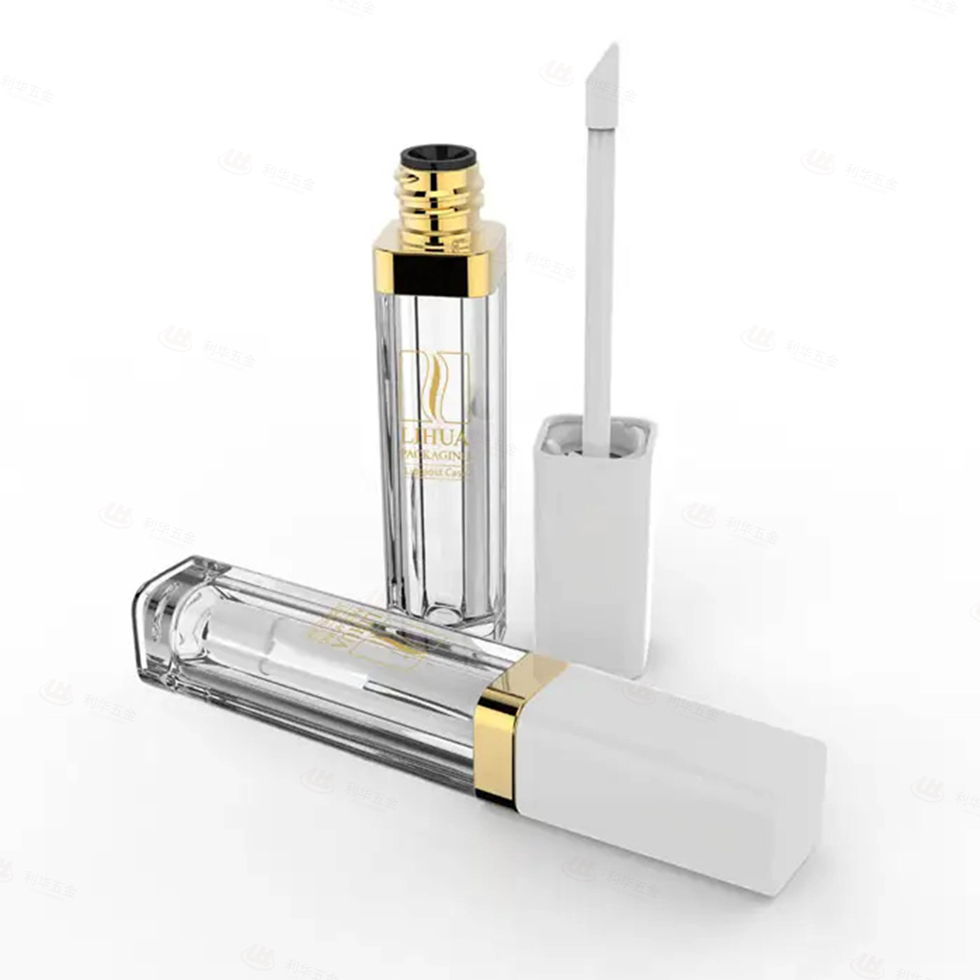 best lip gloss containers Luxury Cosmetics Packaging Lipgloss tube (Square Shape) | LGS-012A