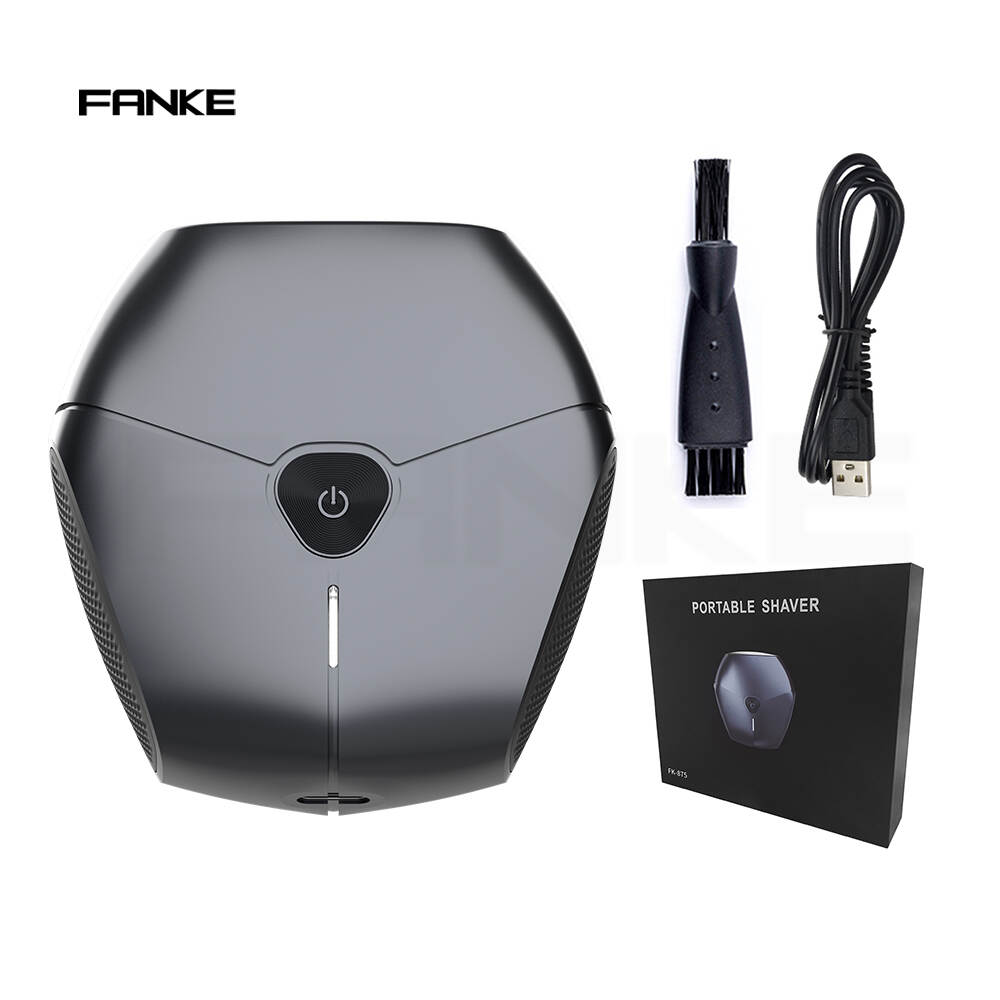 Portable Men's Electric Shaver Waterproof Mini Electric Rotary Shaver