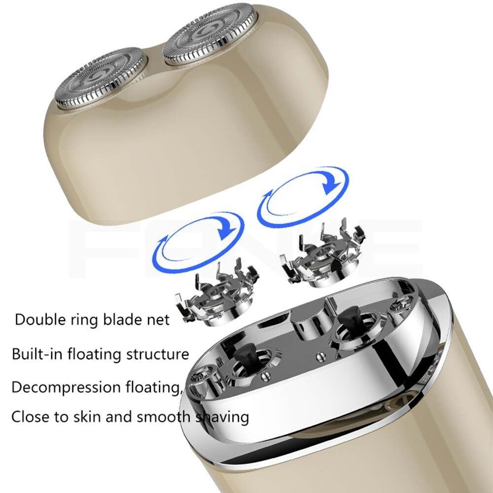 Mini Pocket-Sized Electric Shaver Overview