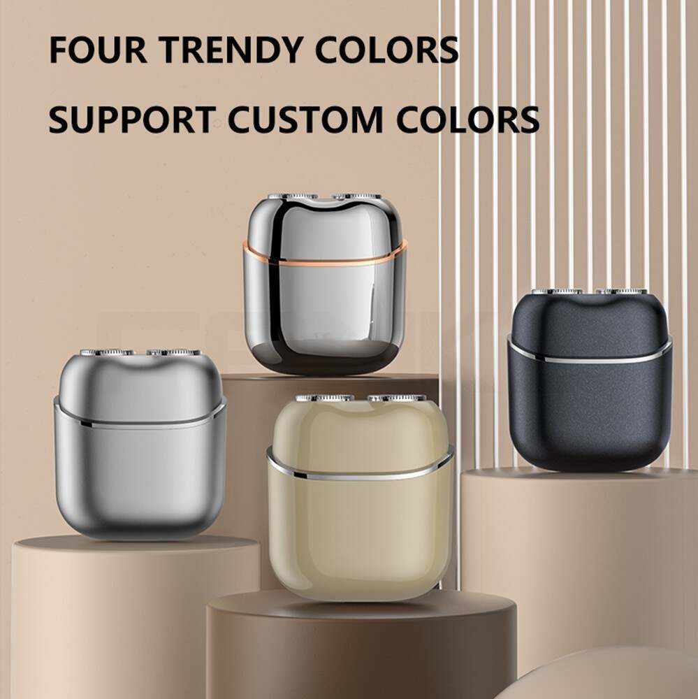 Customized Mini Electric Shaver FK-876 Travel Mini Facial Trimmer Waterproof Smart Electric Shaver