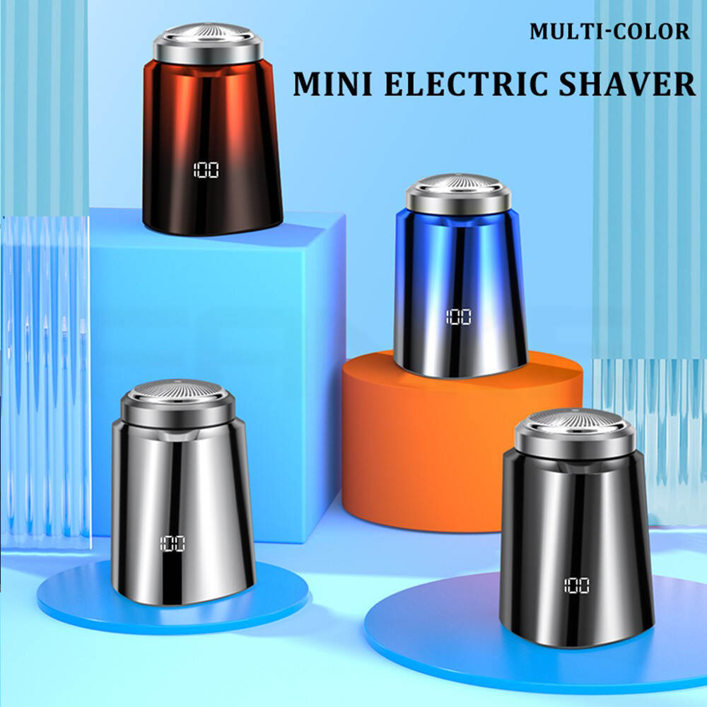 Portable Mini Waterproof Rechargeable USB Electric Shaver Men Travel Home Electric Mini Shaver