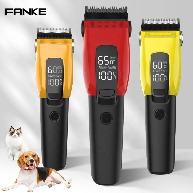 Low Noise Pet Hair Clipper Remover Cutter Grooming Cat Dog Hair Trimmer Electrical Pets Hair Cut Machine