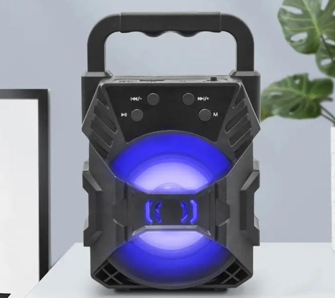 Mini Portable LED Bluetooth Speaker