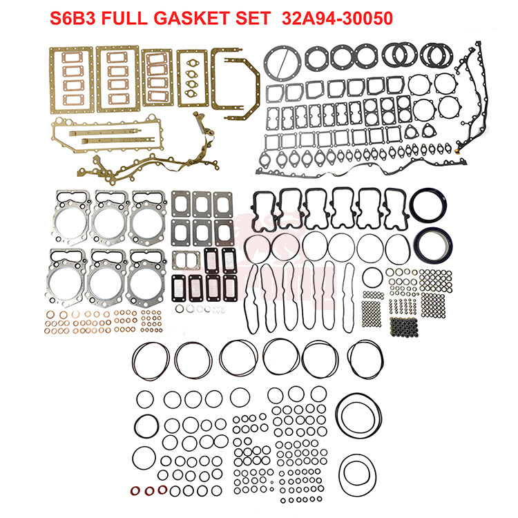 S6B3 Diesel Engine Full Overhaul Gasket Kit 32A94-30050