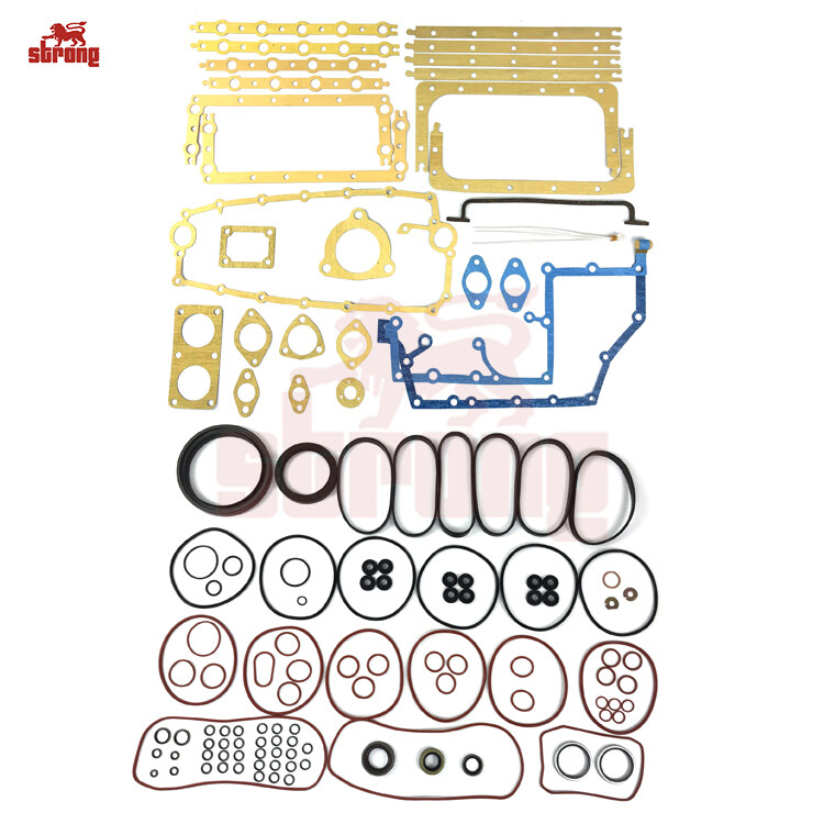 S6D140 Diesel Engine Lower Gasket Set 6212-K2-9901 Cylinder Block Gasket Set