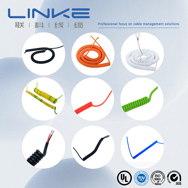 Custom Electrical Extension Spring Cable
