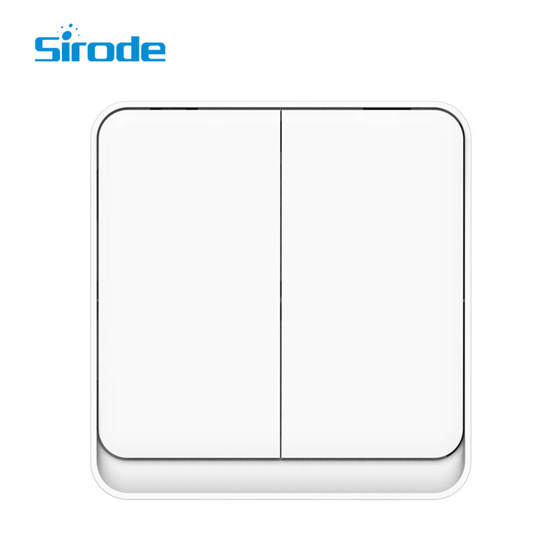 British Standard K2 Series New Style 10A 250V Electrical 2 Gang 1 Way Wall Light Switches And Wall Sockets For Home