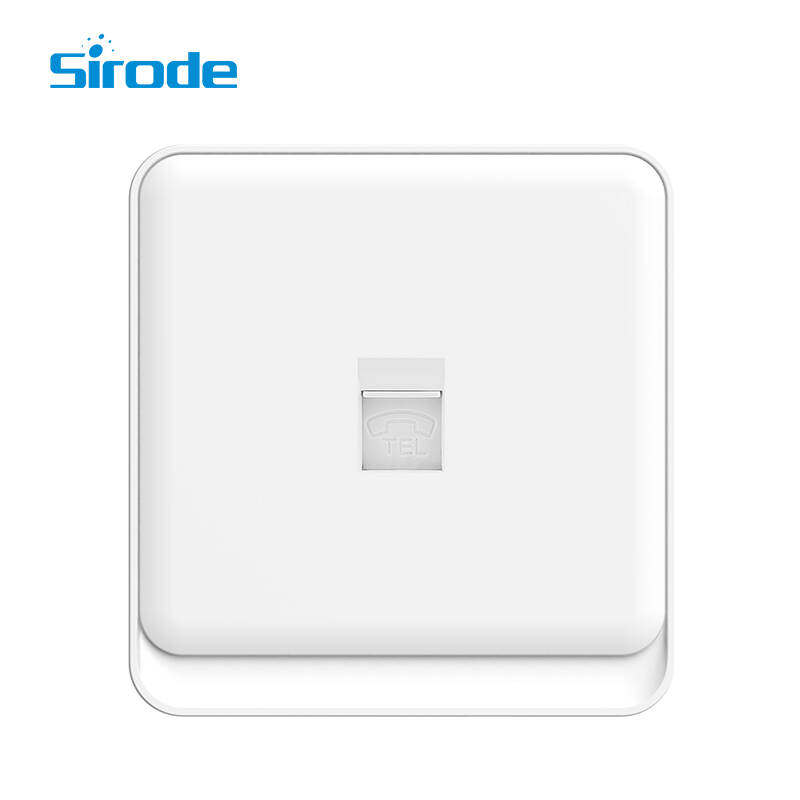 British Standard K2 Series New Style 1 Gang Telephone Electrical Wall Socket For Home