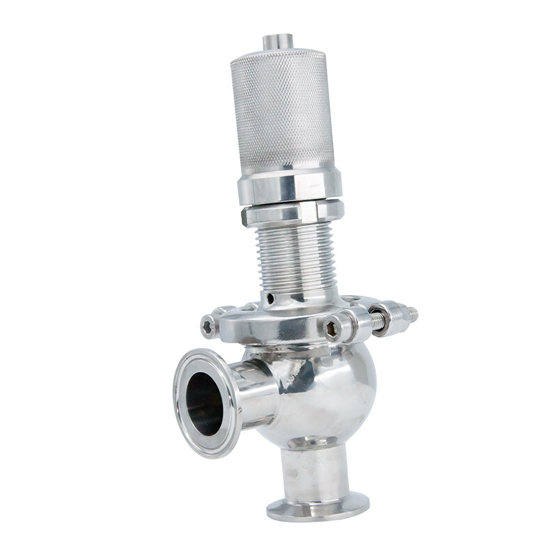 sanitary safety relief valve, sanitary pressure safety valve, sanitary safety valve