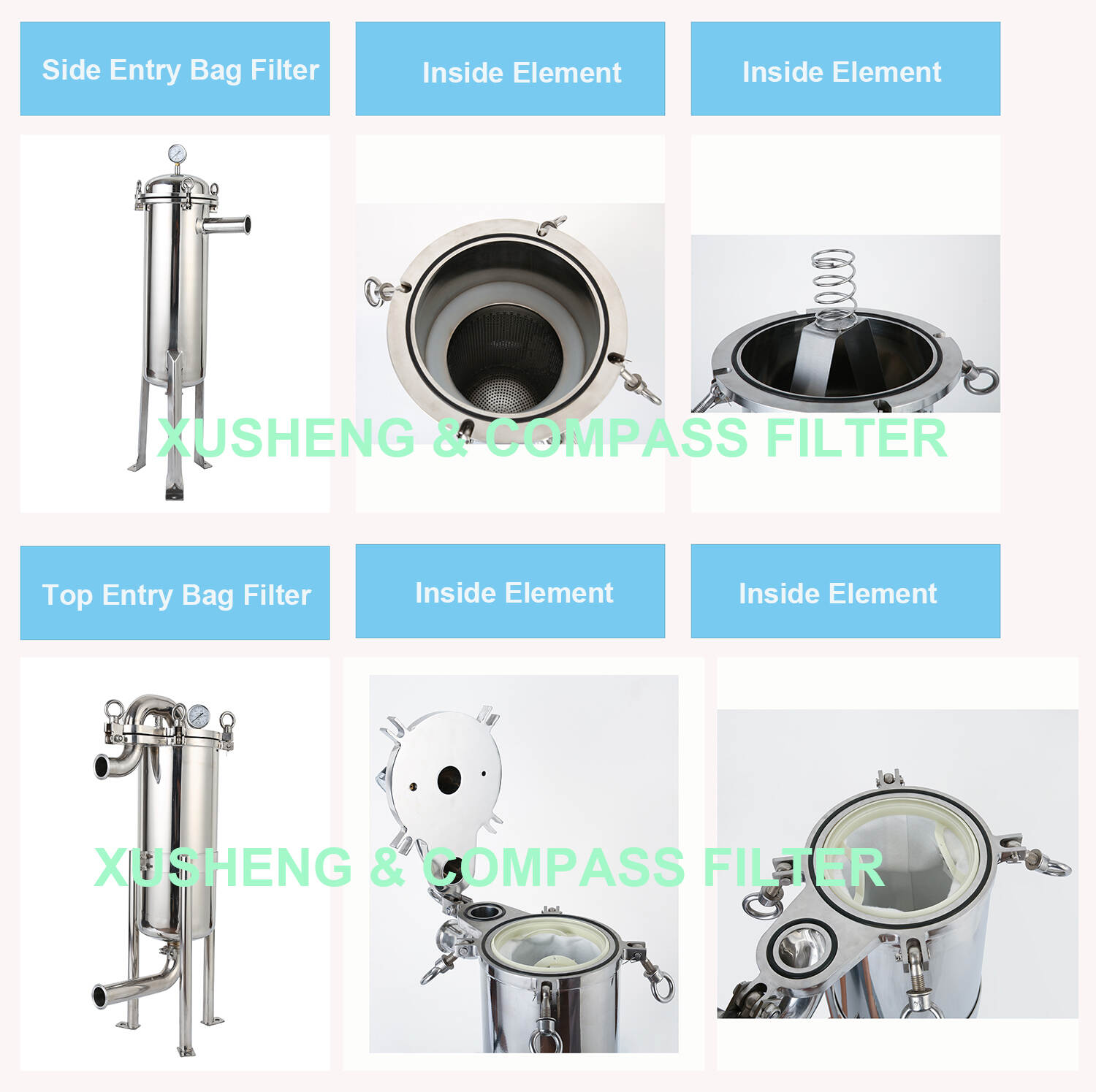 sanitary bag filter, sanitary bag filter housing, top entry bag filter housing, bag filter housing, bag filter housings, sanitary filter housing stainless, stainless steel sanitary filter housing, bag filter housing stainless steel, stainless steel bag filter housing, sanitary filter housings