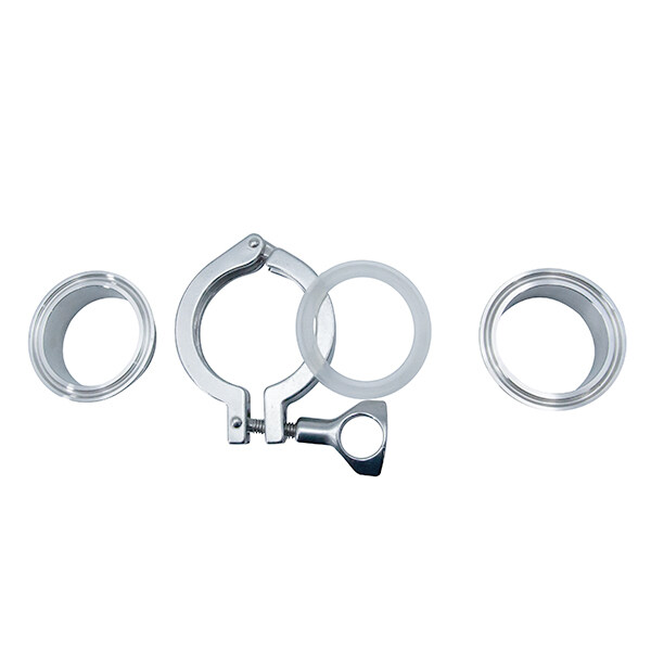 Stainless Steel 21.5MM Sanitary Clamp Ferrule Sets