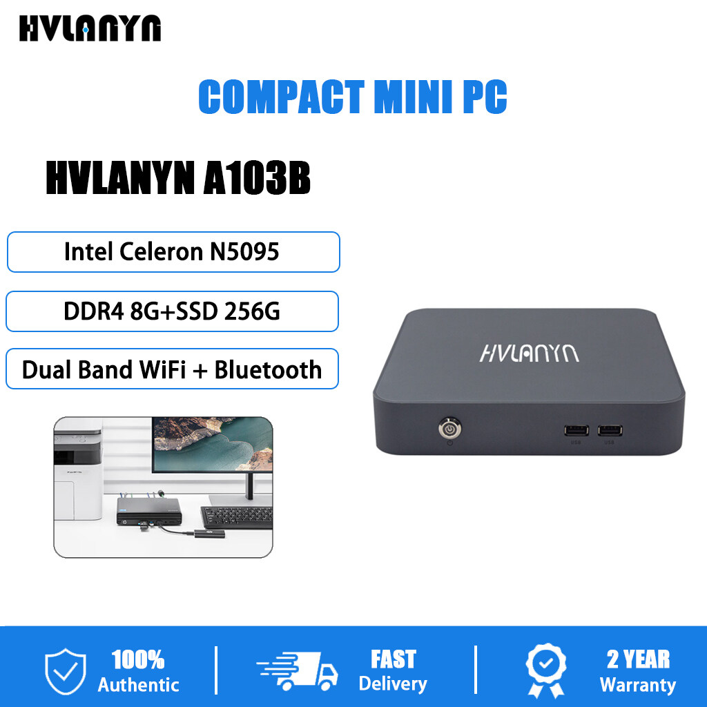 (Stok di Filipina) HVLANYN Mini PC Computer A1013B