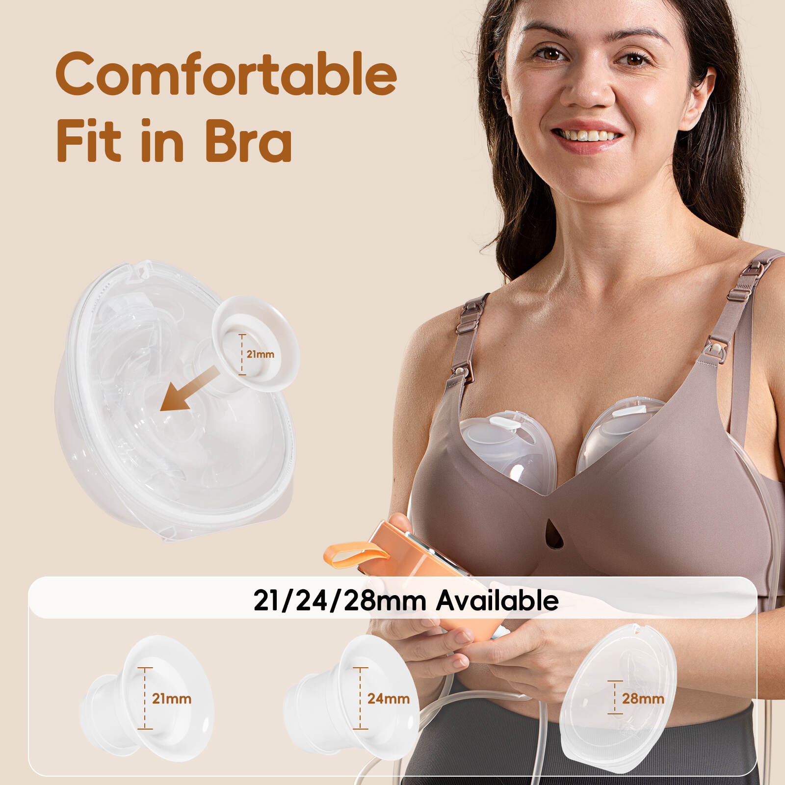 portable hands free breast pump, electric hand free breast pump, double hands free breast pump