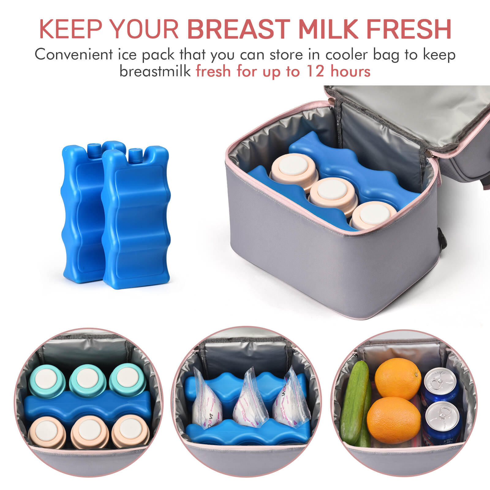ncvi breastmilk cooler bags