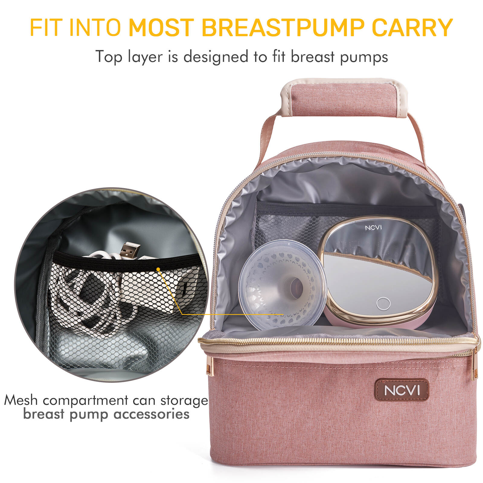 Leakproof Breastmilk Cooler Bag, Eco-friendly Breastmilk Cooler Bag, breastmilk cooler bag flying, cool breastmilk before storage bag