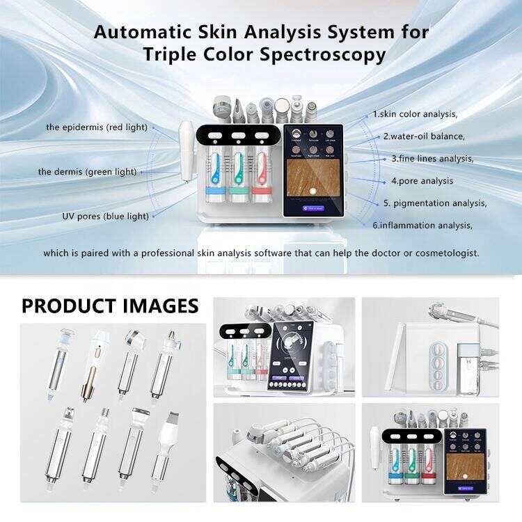 Professional 7 in1 Hydro Beauty Dermabrasion CE FCC Micro Bubble Mejor acné de cuidado de la piel Hydro Fabricante