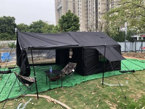 Explore the new inflatable tent: more space, better experience