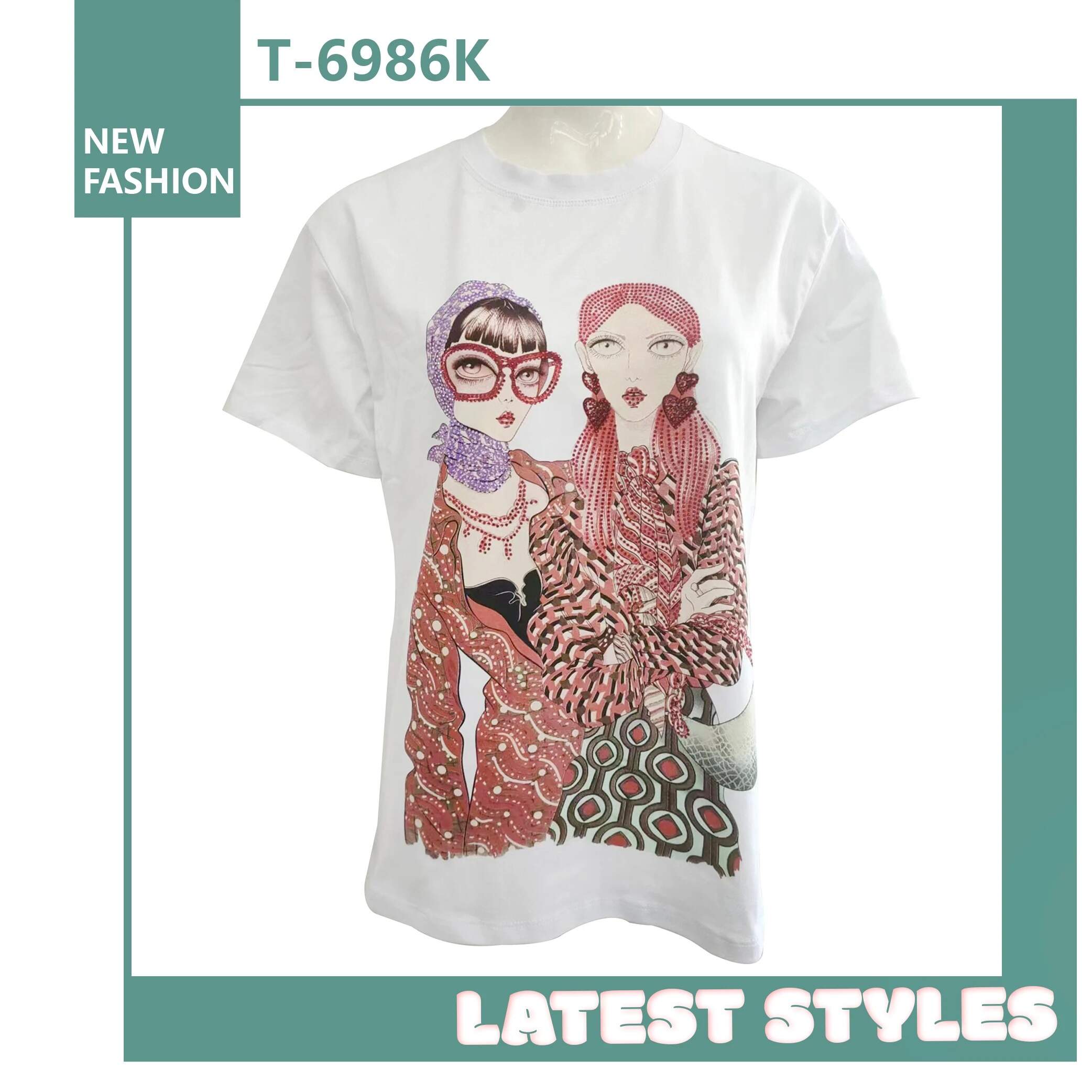 Latest Styles T-6986K