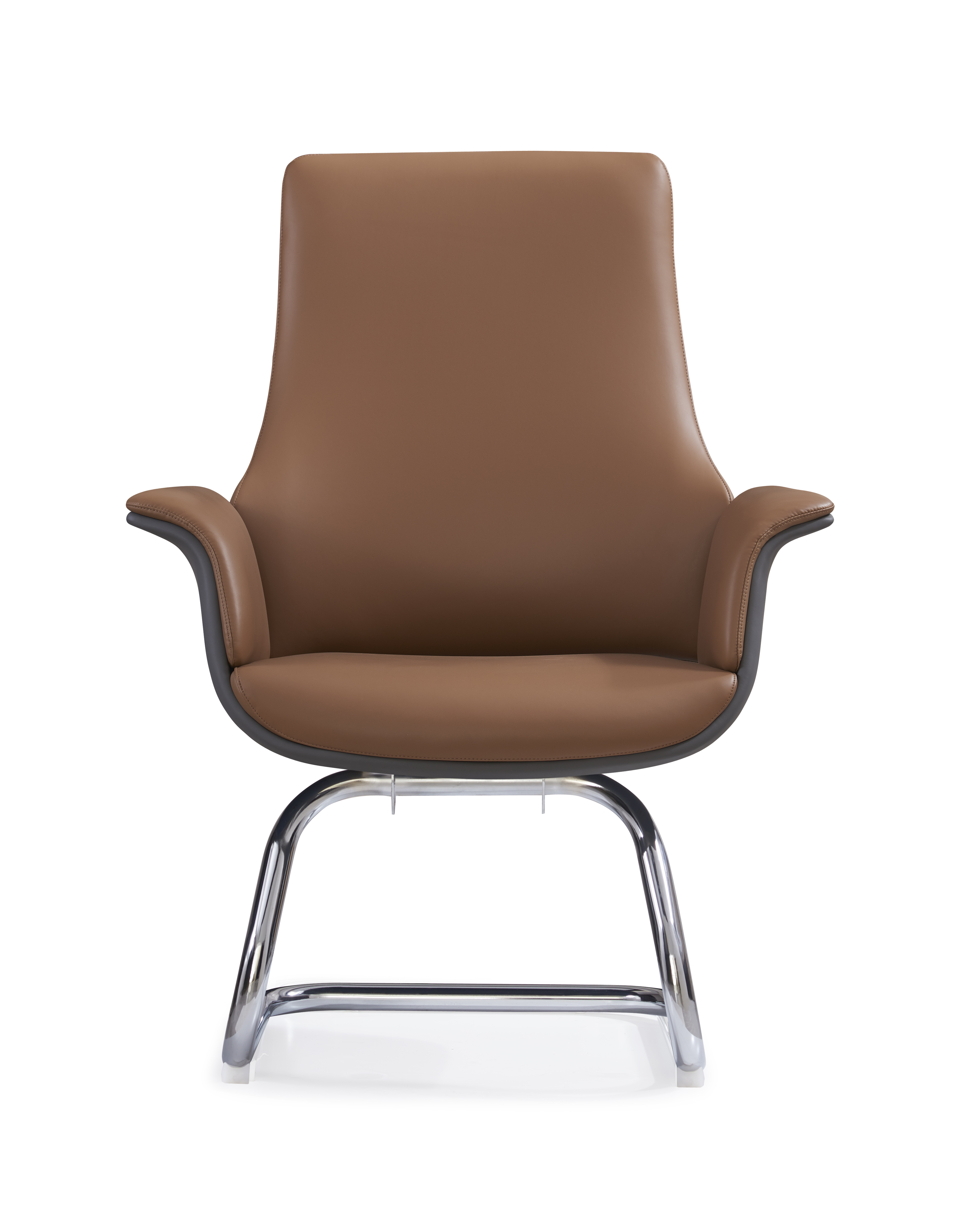 high quality leather office chair, office visitor chair price