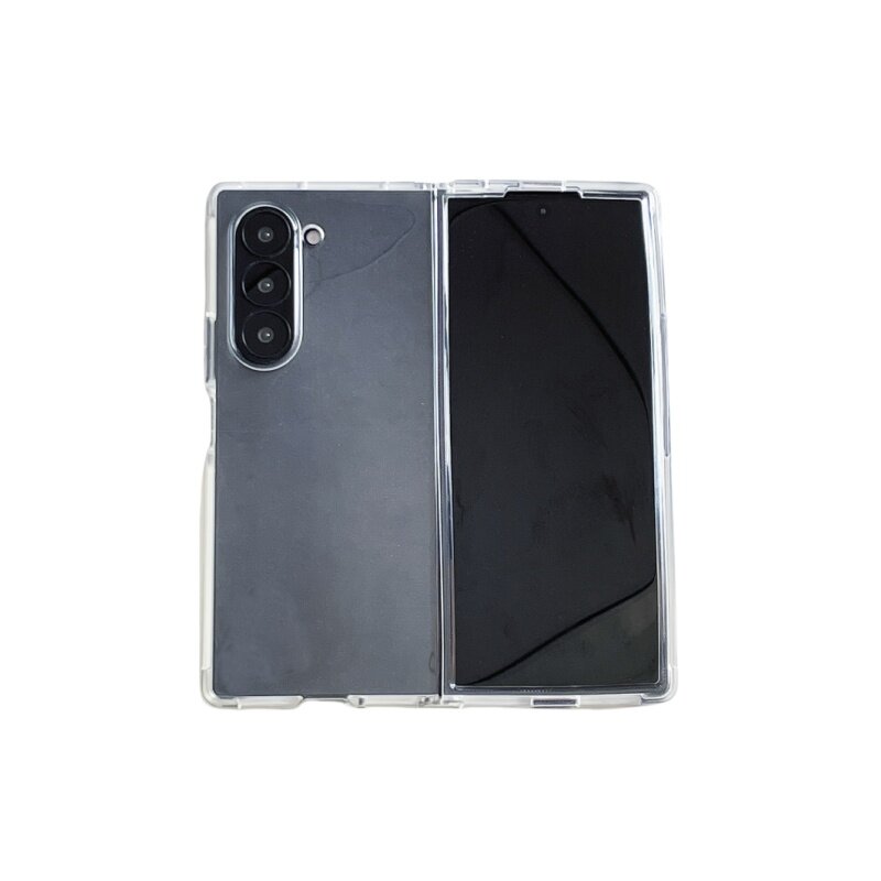 For Samsung Z FOLD 5 Case Transparent Shockproof TPU+PC Clear Phone Case For Samsung Galaxy Z FOLD 6/5/4