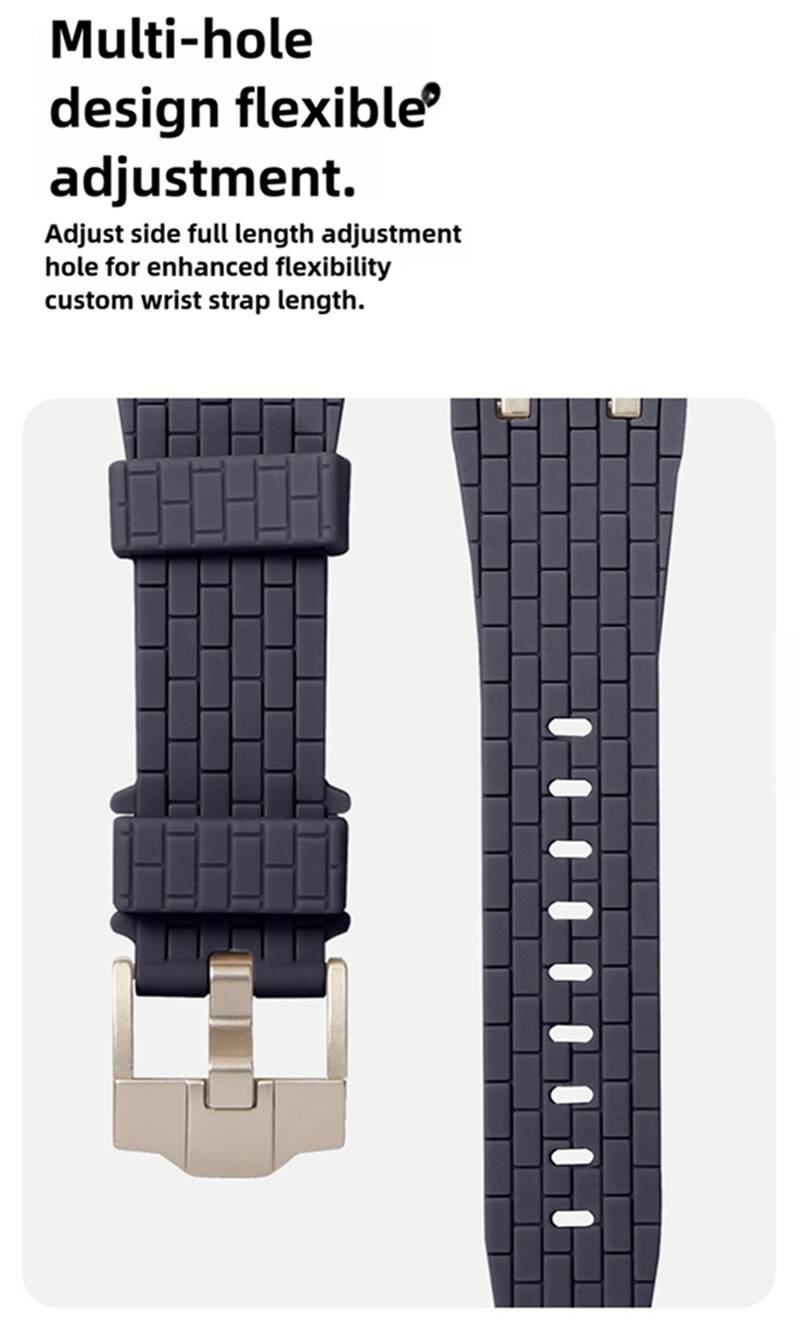 Apple Watch Bands, Stainless Steel Connector, Silicone Rubber Bands, Apple Watch Accessories, Series 9, Series 8, SE2, Series 7, 6, 5, 4, 3, 2, 1, 45mm, 44mm, 42mm, 49mm, Durable Watch Band, Comfortable Watch Strap, Stylish Apple Watch Accessories